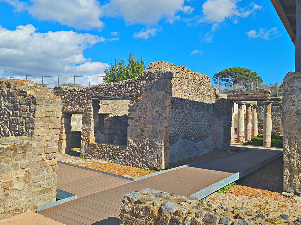 Hgw Pompeii Villa Of Diomedes October Looking North East From